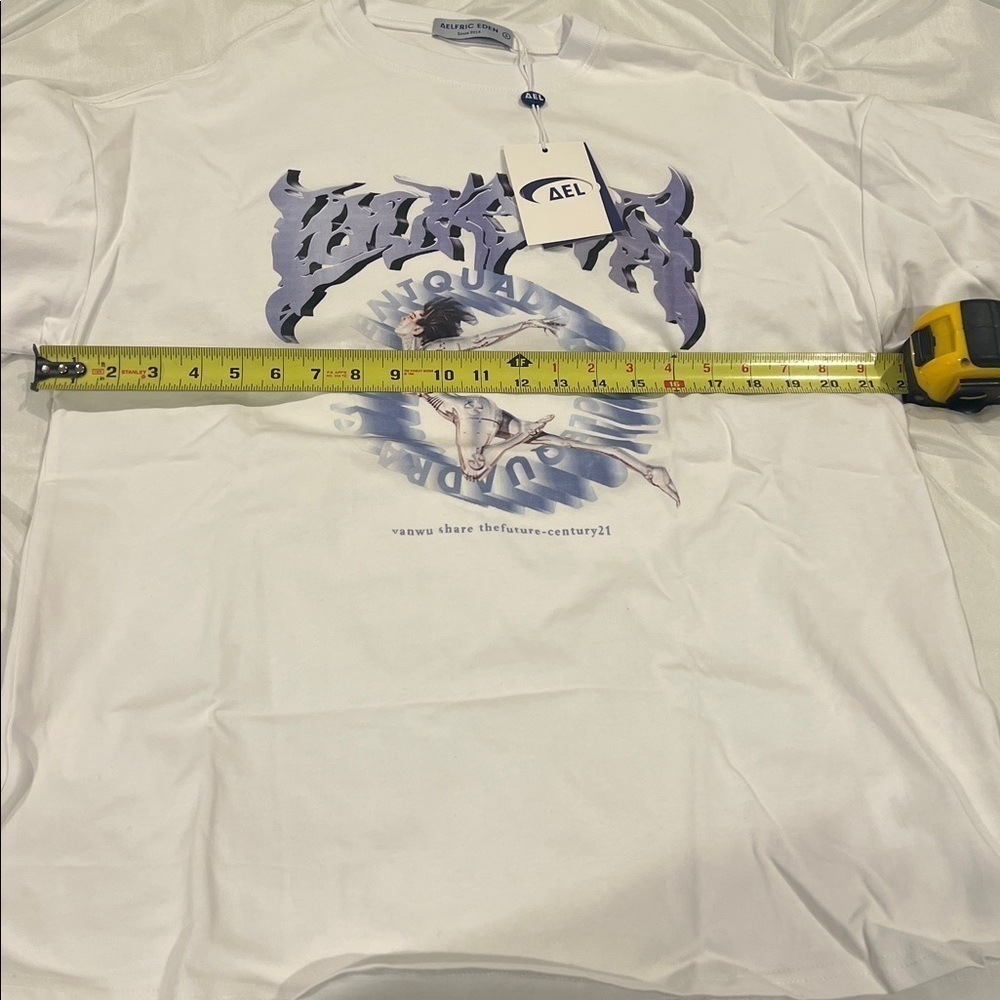 Aelfric Eden White T-Shirt size S - Picture 7 of 10